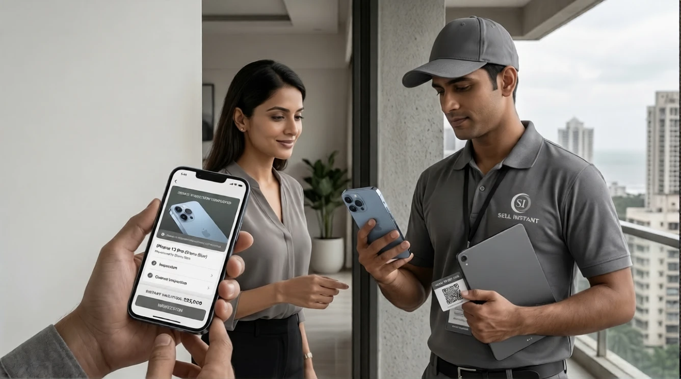 Doorstep iPhone pickup and instant payment in Mumbai